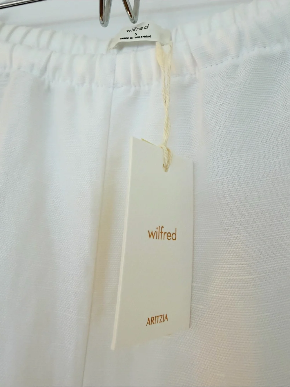 Aritzia Wilfred Artisan Linen Pants